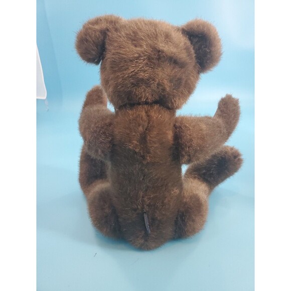 Boyds Plush Bear Vintage 90's 5 Way Jointed Brown Appx 16" Read - Picture 4 of 13